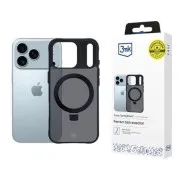 Husă de protecție 3mk Smoke Case Mag&Stand pentru Apple iPhone 17 Pro