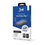 Husa de protecție din sticlă securizată 3mk HardGlass Max Privacy pentru Apple iPhone X/XS/11 Pro, neagră