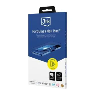 Sticlă securizată 3mk HardGlass Matt Max pentru Apple iPhone 17 Pro Sticlă securizată 3mk HardGlass Matt Max pentru Apple iPhone 17 Pro