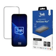 Husa de protecție din sticlă securizată 3mk HardGlass Max Neagră pentru Apple iPhone 17 Pro Max