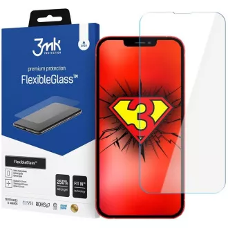 Sticla securizata 3mk FlexibleGlass pentru Apple iPhone 13/13 PRO Sticla securizata 3mk FlexibleGlass pentru Apple iPhone 13/13 PRO