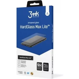 Sticlă temperată 3mk HardGlass Max Lite pentru Apple iPhone 13/13 Pro, negru