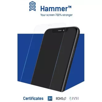 Sticlă temperată 3mk HardGlass Max Lite pentru Apple iPhone 13 mini, negru