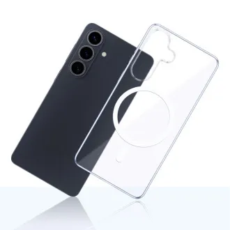 Husă de protecție 3mk Clear MagCase pentru Samsung Galaxy S26