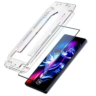 Husa din sticlă securizată 3mk Hardglass Max Framefit pentru Samsung Galaxy S26 Ultra