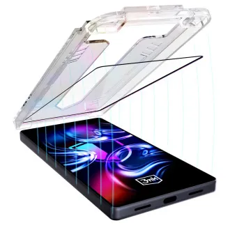 Husa din sticlă securizată 3mk Hardglass Max Framefit pentru Samsung Galaxy S26 Ultra