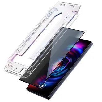 Ramă de protecție pentru Samsung Galaxy S26 Ultra, sticlă securizată 3mk Hardglass Max Privacy Ramă de protecție pentru Samsung Galaxy S26 Ultra, sticlă securizată 3mk Hardglass Max Privacy
