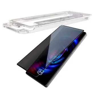 Ramă de protecție pentru Samsung Galaxy S26 Ultra, sticlă securizată 3mk Hardglass Max Privacy Ramă de protecție pentru Samsung Galaxy S26 Ultra, sticlă securizată 3mk Hardglass Max Privacy