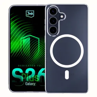 Husă de protecție 3mk Clear MagCase pentru Samsung Galaxy S26+
