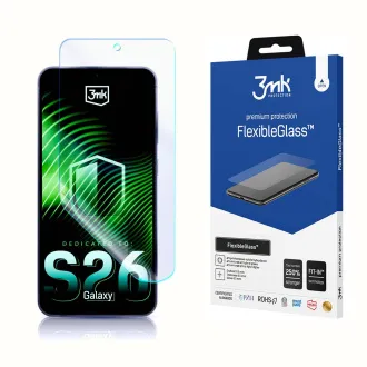 Sticlă hibridă 3mk FlexibleGlass pentru Samsung Galaxy S26 Sticlă hibridă 3mk FlexibleGlass pentru Samsung Galaxy S26