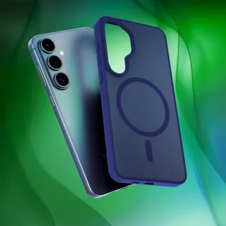 Husă de protecție 3mk MagCase albastră, culoare fum, pentru Samsung Galaxy S26+
