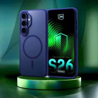 Husă de protecție 3mk MagCase albastră, culoare fum, pentru Samsung Galaxy S26 Husă de protecție 3mk MagCase albastră, culoare fum, pentru Samsung Galaxy S26
