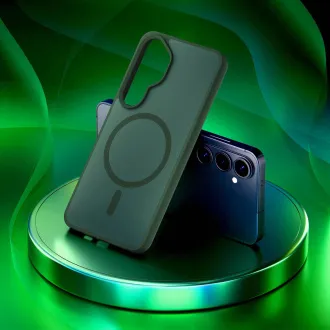 Husă de protecție 3mk MagCase Smoke Green pentru Samsung Galaxy S26+ Husă de protecție 3mk MagCase Smoke Green pentru Samsung Galaxy S26+
