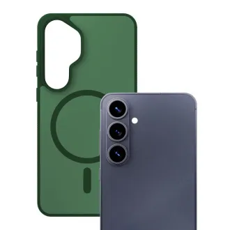 Husă de protecție 3mk MagCase Smoke Green pentru Samsung Galaxy S26+ Husă de protecție 3mk MagCase Smoke Green pentru Samsung Galaxy S26+
