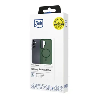 Husă de protecție 3mk MagCase Smoke Green pentru Samsung Galaxy S26+ Husă de protecție 3mk MagCase Smoke Green pentru Samsung Galaxy S26+