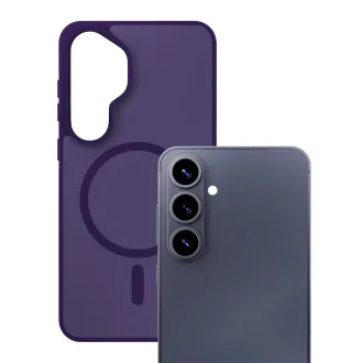 Husă de protecție 3mk Smoke MagCase Purple pentru Samsung Galaxy S26