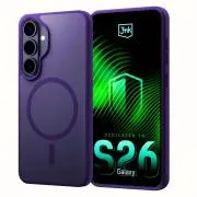Husă de protecție 3mk MagCase Smoke Purple pentru Samsung Galaxy S26+