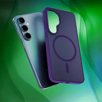 Husă de protecție 3mk MagCase Smoke Purple pentru Samsung Galaxy S26+