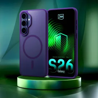 Husă de protecție 3mk MagCase Smoke Purple pentru Samsung Galaxy S26+