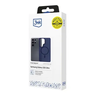 Husă de protecție 3mk MagCase albastră, culoare fum, pentru Samsung Galaxy S26 Ultra