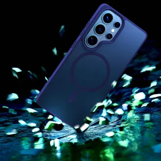 Husă de protecție 3mk MagCase albastră, culoare fum, pentru Samsung Galaxy S26 Ultra
