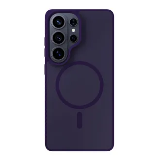 Husă de protecție 3mk MagCase Smoke Purple pentru Samsung Galaxy S26 Ultra