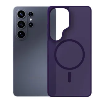 Husă de protecție 3mk MagCase Smoke Purple pentru Samsung Galaxy S26 Ultra