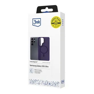 Husă de protecție 3mk MagCase Smoke Purple pentru Samsung Galaxy S26 Ultra