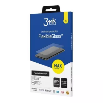 3mk FlexibleGlass Max pentru Samsung Galaxy S22 (SM-S901), negru 3mk FlexibleGlass Max pentru Samsung Galaxy S22 (SM-S901), negru
