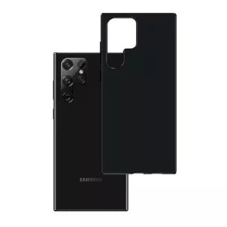 Husă de protecție 3mk Matt pentru Samsung Galaxy S22 Ultra (SM-S908), neagră