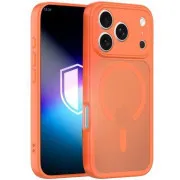 Husă de protecție 3mk Misty MagCase portocalie pentru Apple iPhone 17 Pro