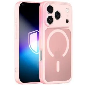 Husă de protecție 3mk Misty MagCase roz pentru Apple iPhone 17 Pro Max Husă de protecție 3mk Misty MagCase roz pentru Apple iPhone 17 Pro Max