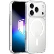 Husă de protecție 3mk Misty MagCase albă pentru Apple iPhone 17 Pro
