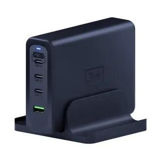 Stație de încărcare 3mk - Hyper Charging Station, 240 W, GaN, 3x USB-C + 1x USB-A