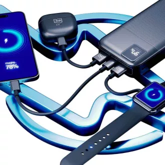 Power bank 3mk - PowerHouse 20000 mAh, USB-C + USB-A