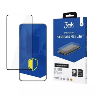 Husa de protecție din sticlă securizată 3mk HardGlass Max Lite Neagră pentru Samsung Galaxy M34 5G