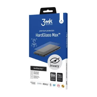 Sticlă securizată 3mk HardGlass MAX Privacy pentru Apple iPhone 13 Pro Max/14 Plus