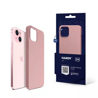 Husă de protecție 3mk HARDY din silicon MagCase pentru Apple iPhone 15, roz