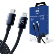 Cablu de date 3mk - Hyper Cable C la Lightning 20W 1.2m, negru