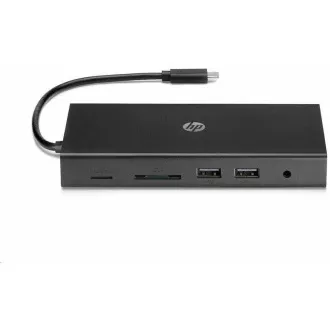 Dock HP - Hub USB-C cu mai multe porturi de călătorie (fără adaptor)