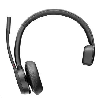 Căști wireless Poly Voyager 4310 MS Teams, adaptor USB-C BT700, mono, suport de încărcare
