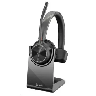 Căști wireless Poly Voyager 4310 MS Teams, adaptor USB-C BT700, mono, suport de încărcare