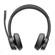 Căști fără fir Poly Voyager 4320 MS Teams, adaptor BT700 USB-A, stereo, suport de încărcare