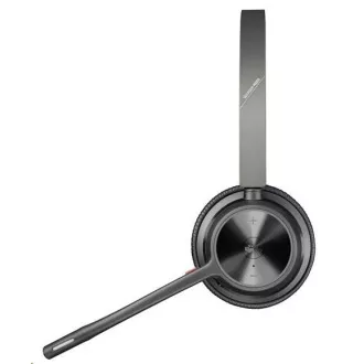 Căști fără fir Poly Voyager 4320 MS Teams, adaptor BT700 USB-A, stereo, suport de încărcare