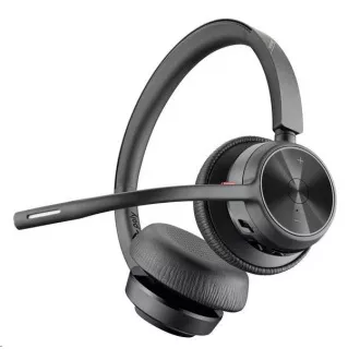Căști wireless Poly Voyager 4320, adaptor BT700 USB-C, stereo, suport de încărcare