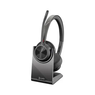 Căști wireless Poly Voyager 4320 MS Teams, adaptor USB-C BT700, stereo, suport de încărcare Căști wireless Poly Voyager 4320 MS Teams, adaptor USB-C BT700, stereo, suport de încărcare