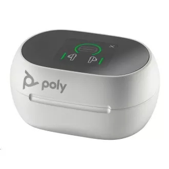 Căști bluetooth Poly Voyager Free 60+, adaptor BT700 USB-A, carcasă de încărcare tactilă, alb Căști bluetooth Poly Voyager Free 60+, adaptor BT700 USB-A, carcasă de încărcare tactilă, alb