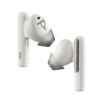 Căști bluetooth Poly Voyager Free 60, adaptor BT700 USB-C, carcasă de încărcare, alb Căști bluetooth Poly Voyager Free 60, adaptor BT700 USB-C, carcasă de încărcare, alb