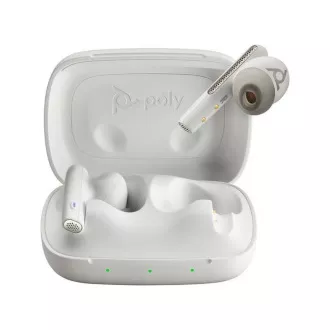 Căști bluetooth Poly Voyager Free 60 MS Teams, adaptor BT700 USB-C, carcasă de încărcare, alb Căști bluetooth Poly Voyager Free 60 MS Teams, adaptor BT700 USB-C, carcasă de încărcare, alb