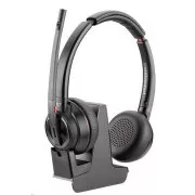 Căști Poly Savi 8220 UC-M, DECT, ANC, USB-A, stereo